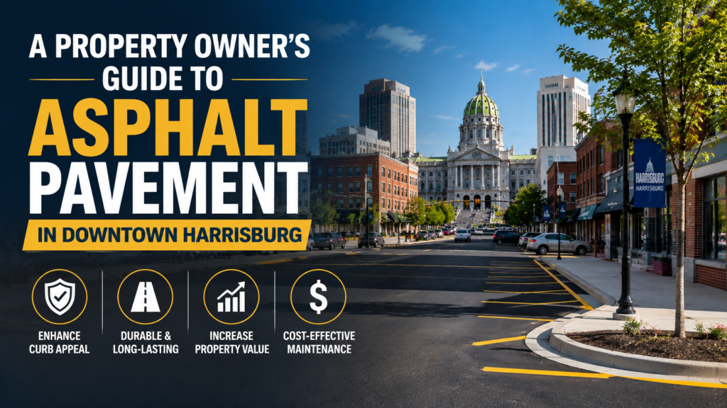 A Property Owner's Guide to Asphalt Pavement in Downtown Harrisburg
